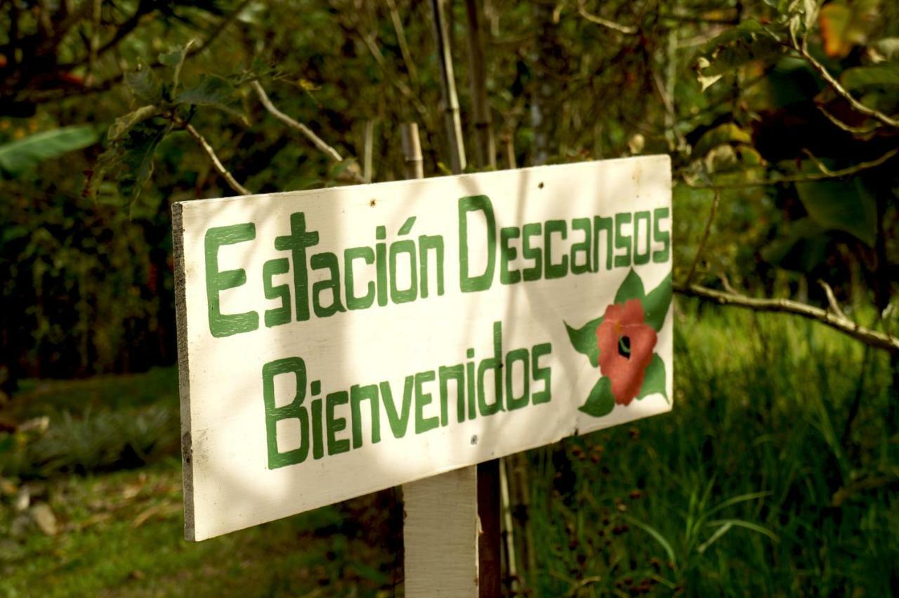 Finca Estacion Descansos Bed & Breakfast Paraiso  ภายนอก รูปภาพ